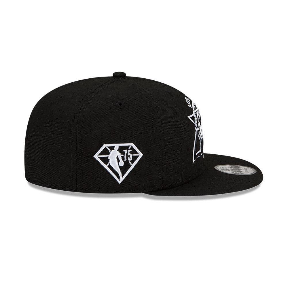 Los Angeles Lakers New Era 2021 NBA Tip Off Monochrome 9FIFTY Snapback Hat - Black