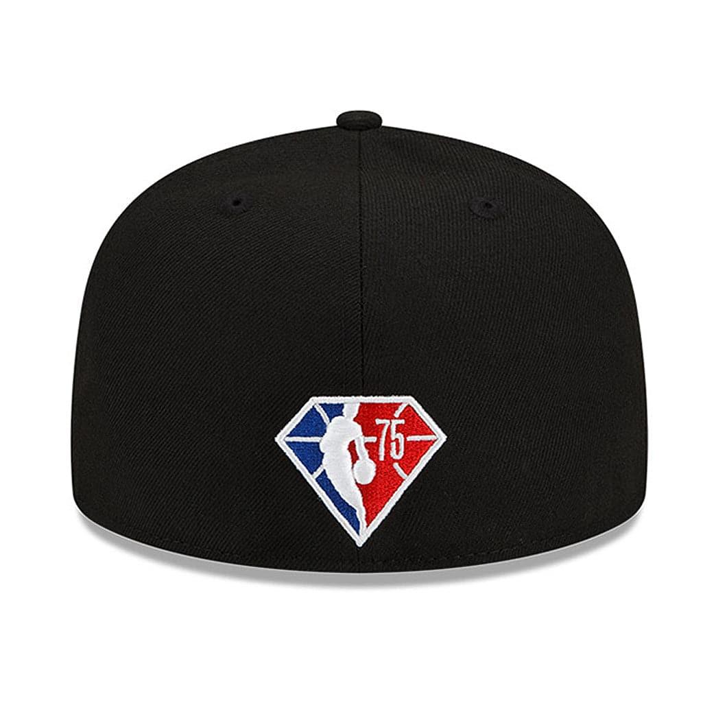 New York Knicks New Era NBA 21-22 City Edition 59FIFTY Fitted Hat - Black