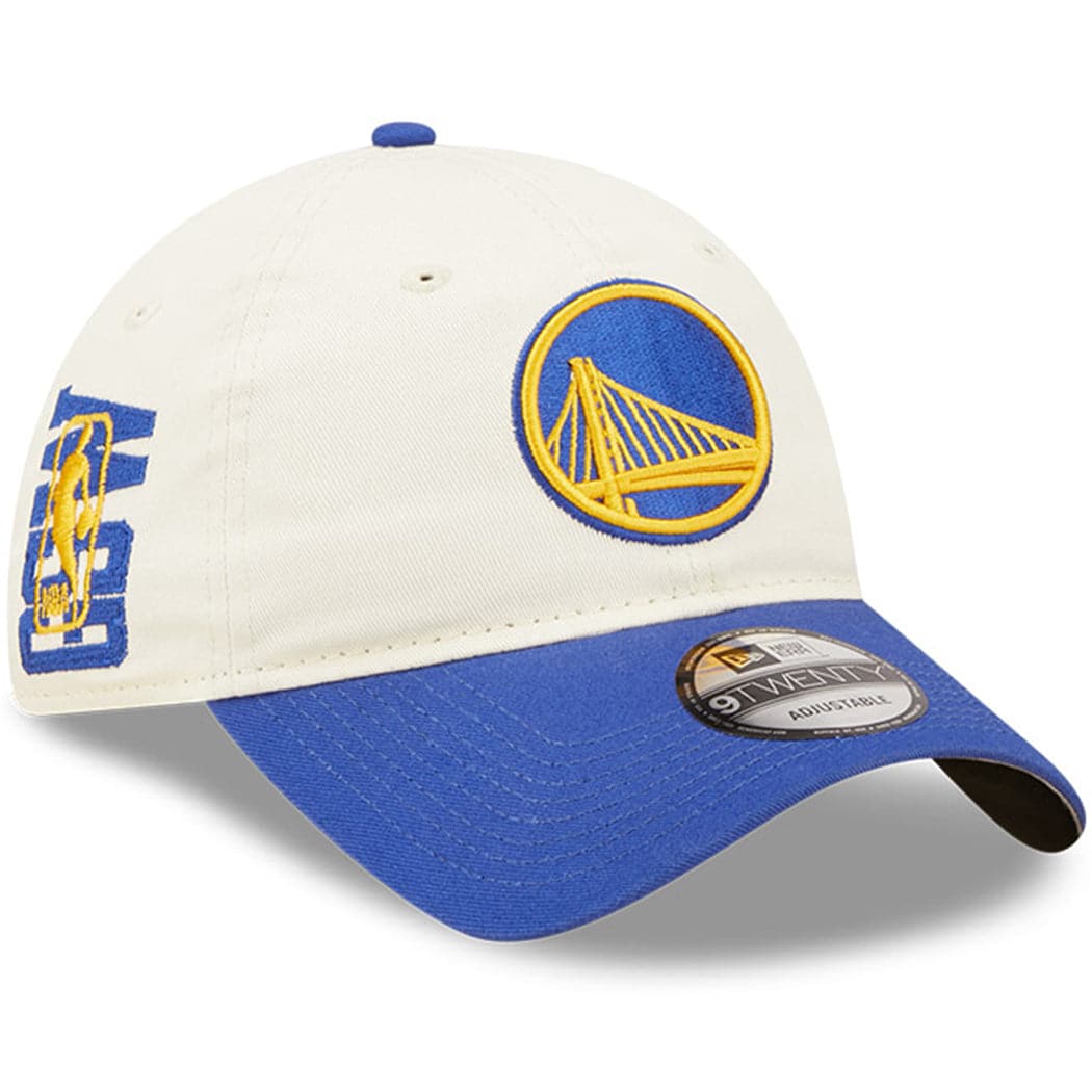 Golden State Warriors New Era NBA 2022 Draft 9TWENTY Strapback Hat - Cream