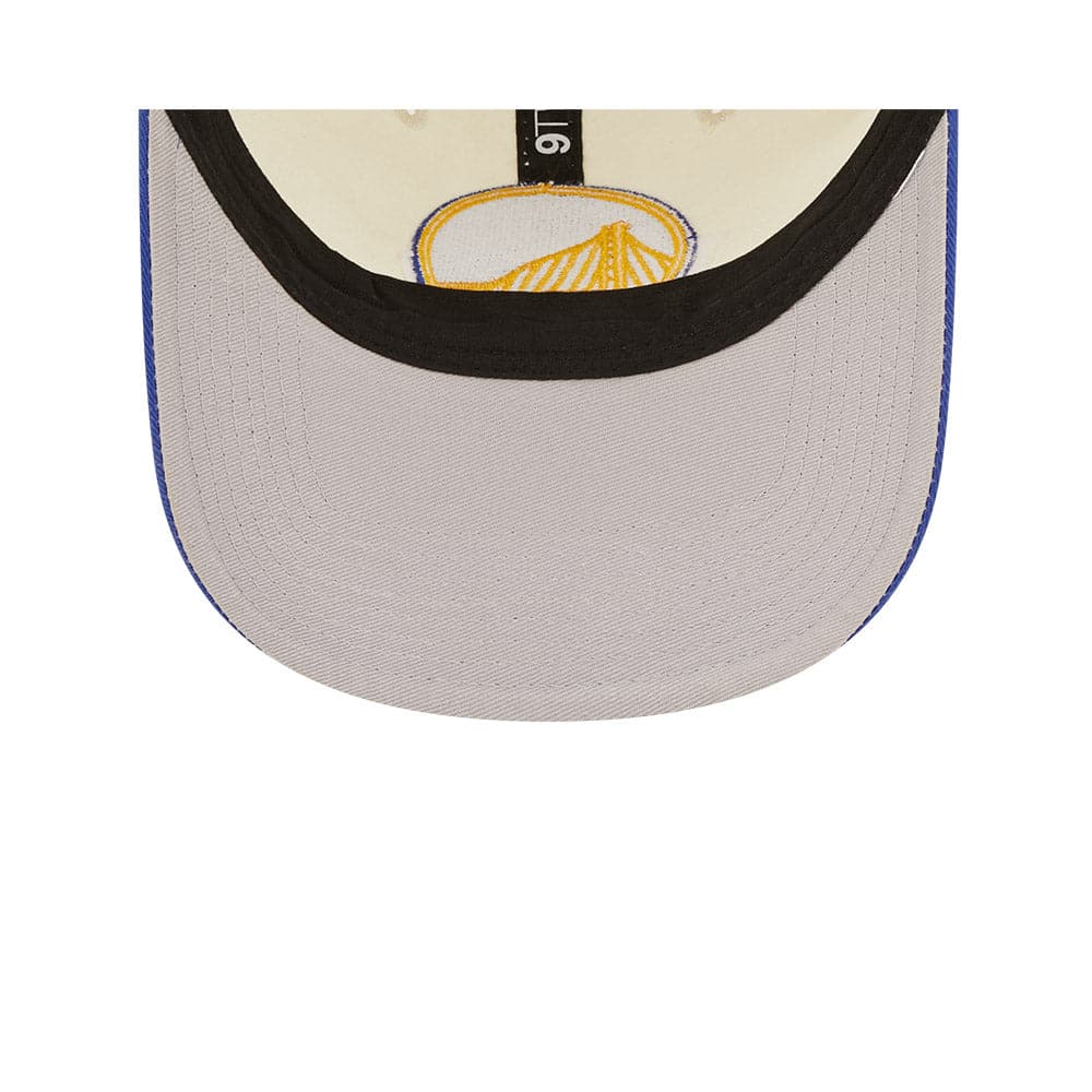 Golden State Warriors New Era NBA 2022 Draft 9TWENTY Strapback Hat - Cream