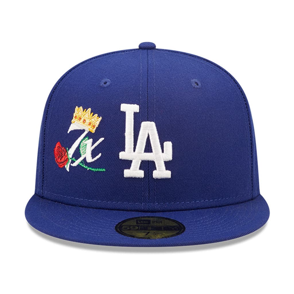 Los Angeles Dodgers New Era MLB Crown Champs 59FIFTY Fitted Hat - Blue