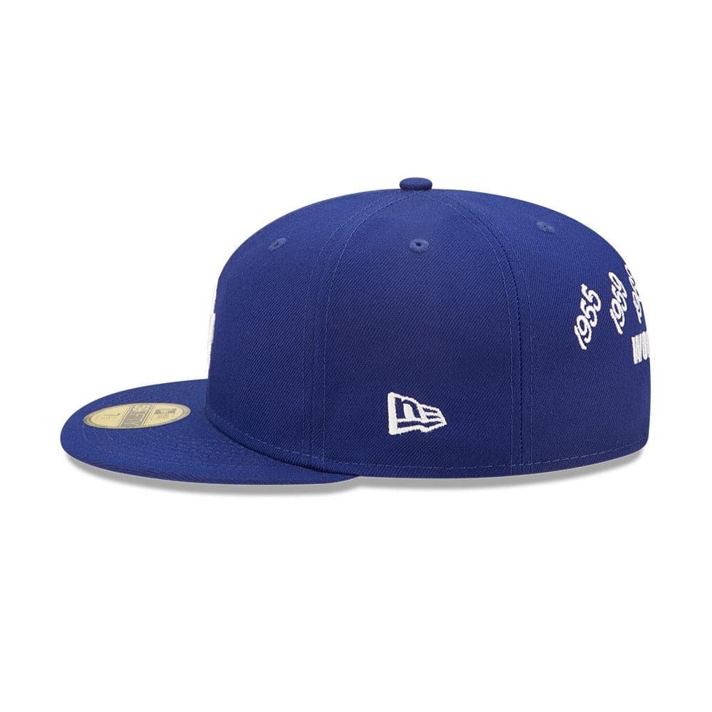 Los Angeles Dodgers New Era MLB Crown Champs 59FIFTY Fitted Hat - Blue