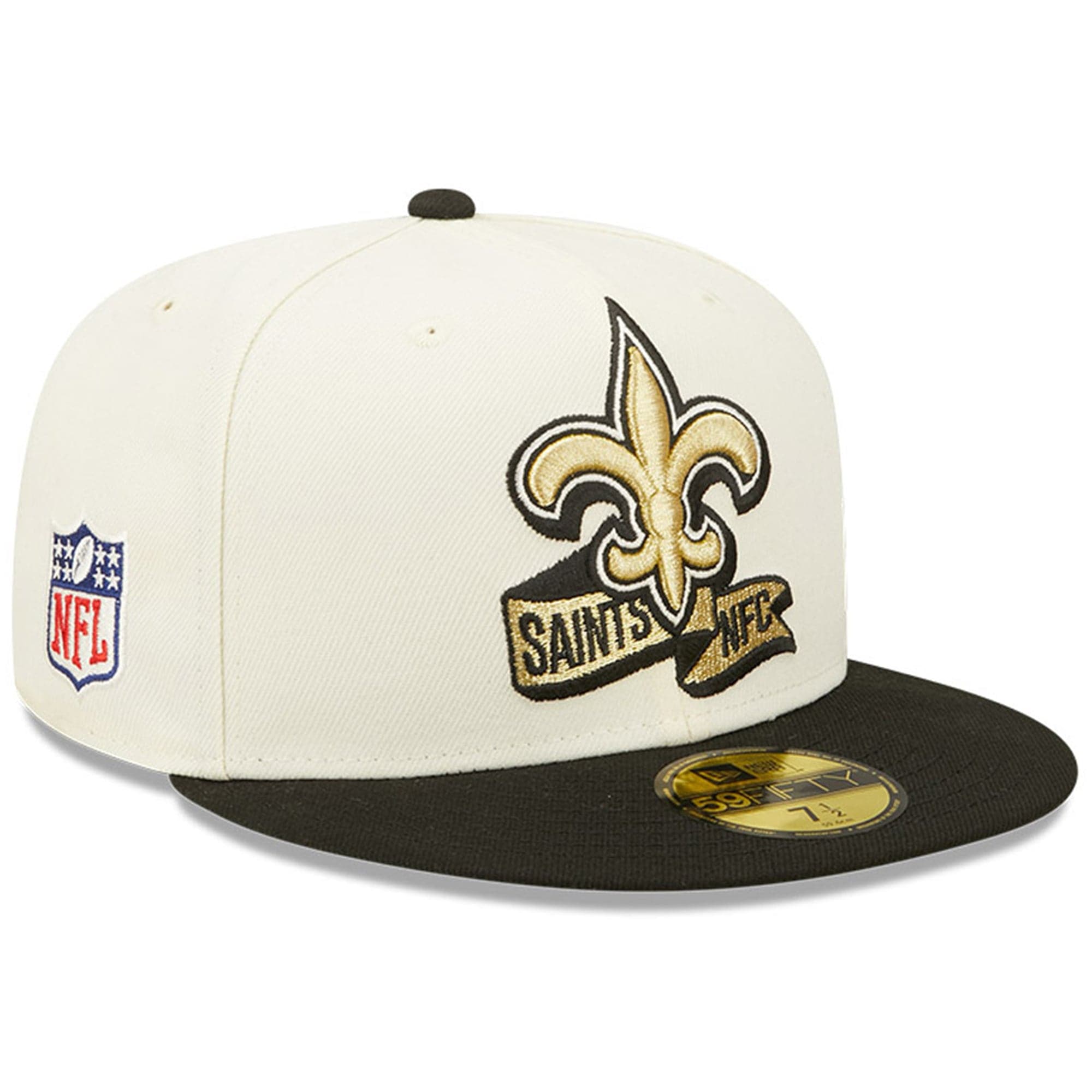Saints fitted hat hot sale