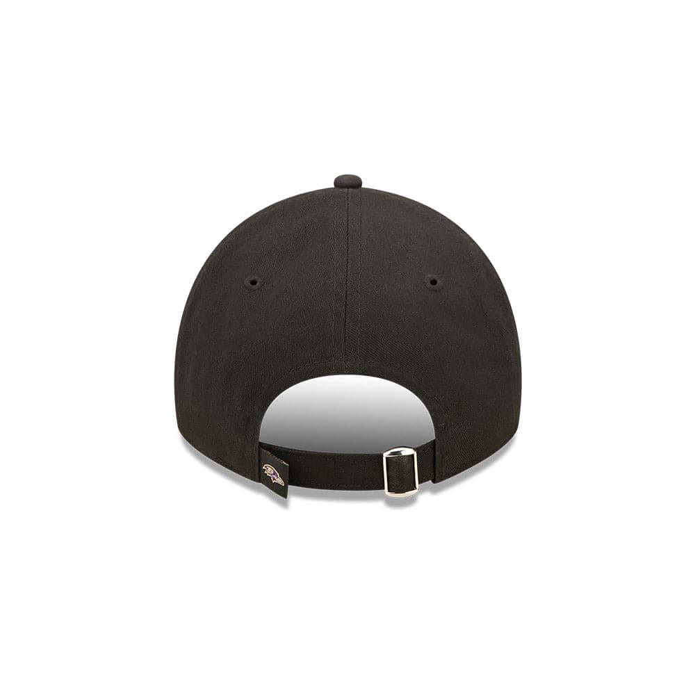 Youths Baltimore Ravens New Era NFL 22 Sideline 9TWENTY Strapback Hat - Black