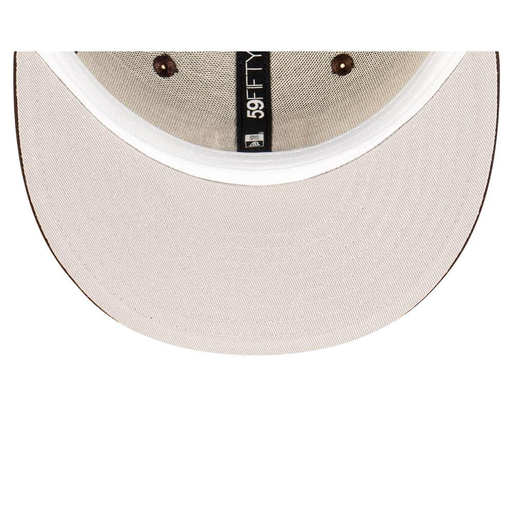 San Diego Padres New Era MLB Cooperstown 59FIFTY Fitted Hat - Brown