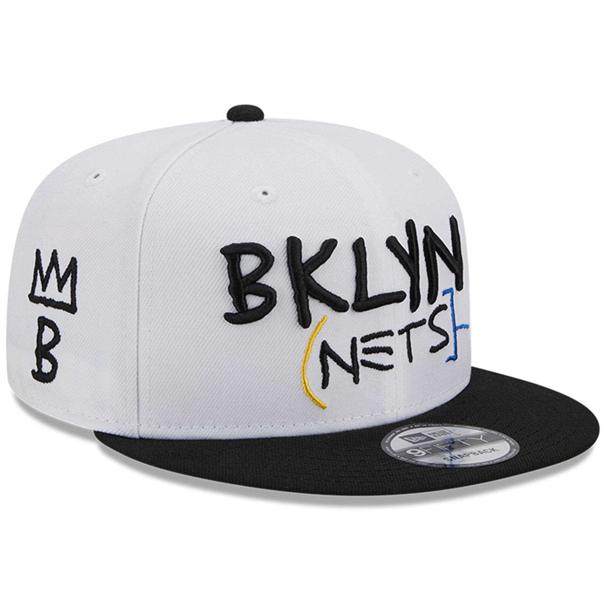 Brooklyn Nets New Era NBA 22-23 City Edition 9FIFTY Snapback Hat - White