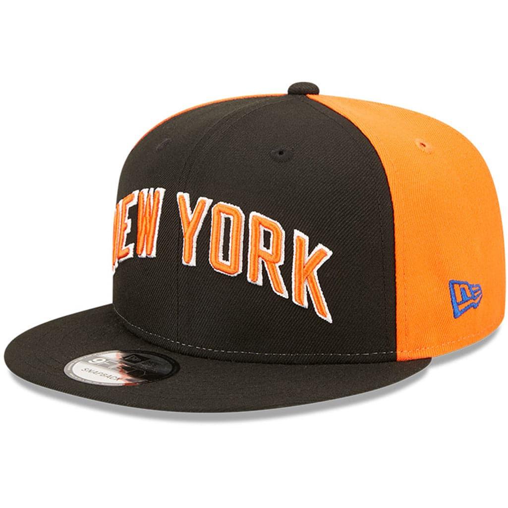 New York Knicks New Era NBA 22-23 City Edition 9FIFTY Snapback Hat - Black