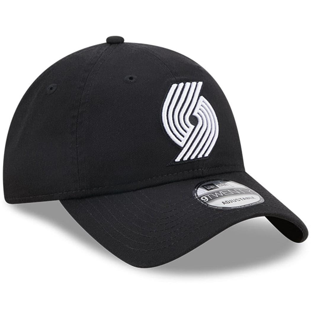 Portland Trail Blazers New Era NBA 22-23 City Edition Alt 9TWENTY Strapback Hat - Black