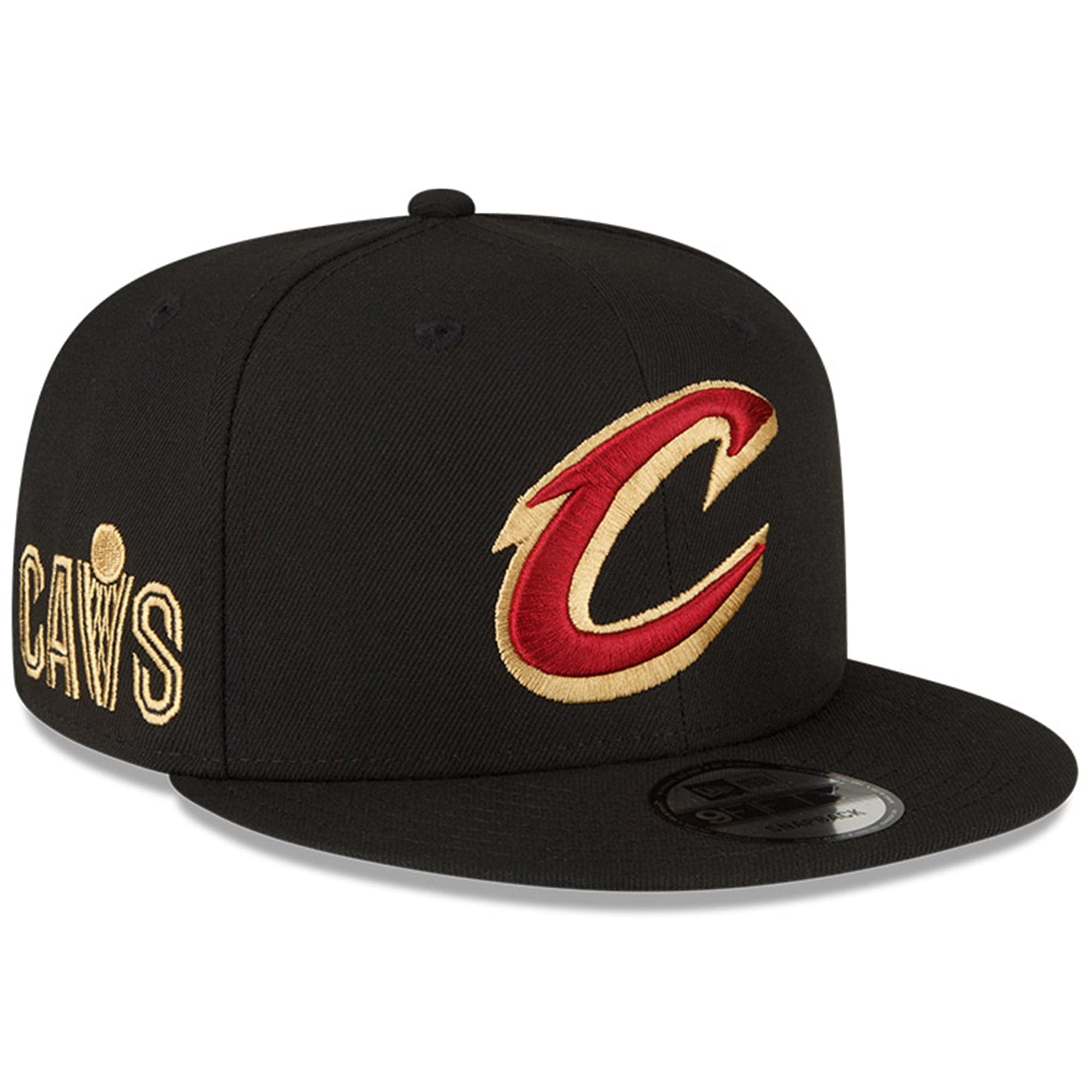 Cleveland Cavaliers New Era NBA Statement Edition 9FIFTY Snapback Hat - Black