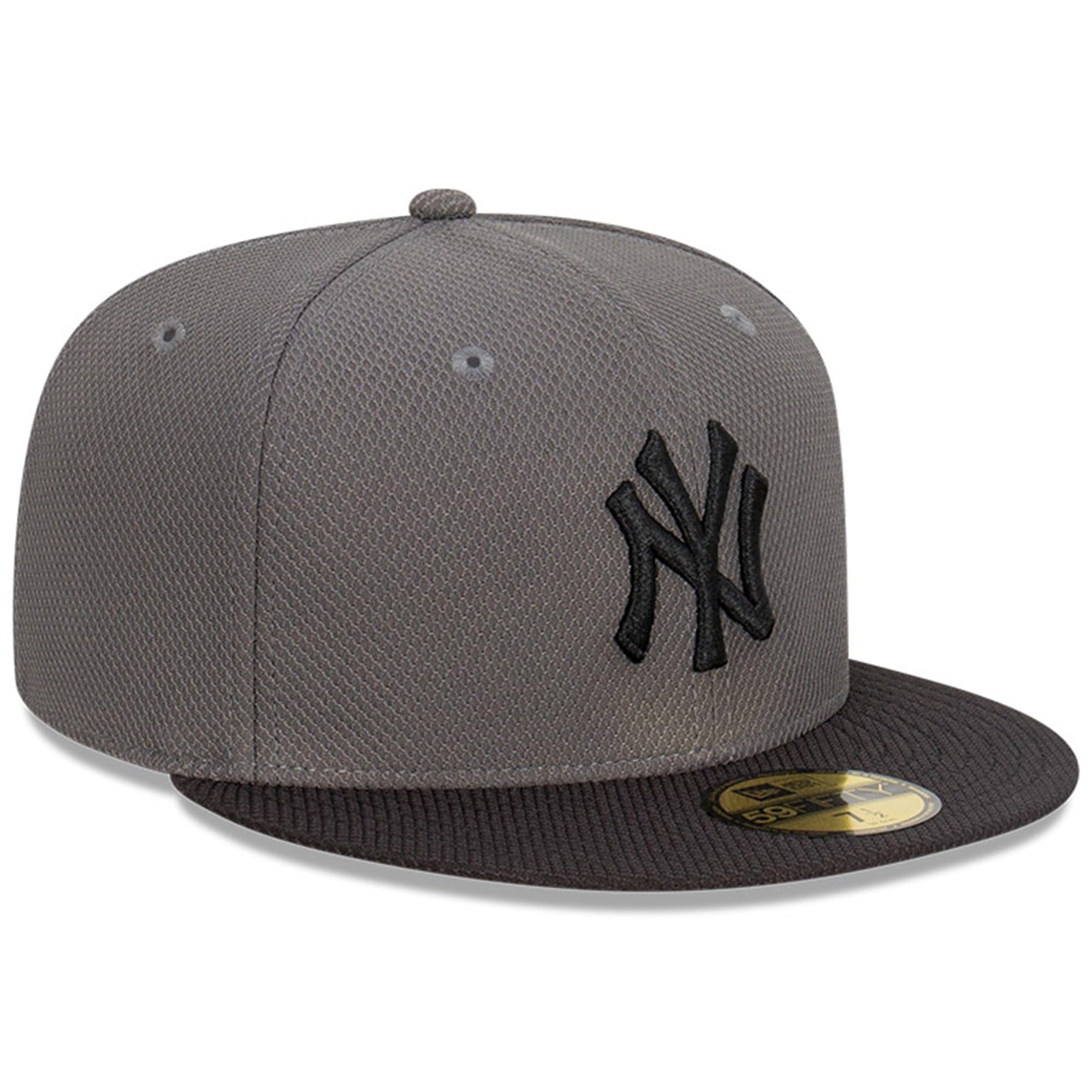 New York Yankees New Era MLB Storm Diamond Era 59FIFTY Fitted Hat - Graphite