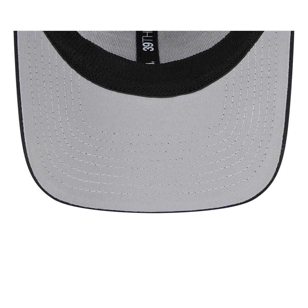 Miami Heat New Era NBA Wordmark 39THIRTY Stretch Fit Hat - Black