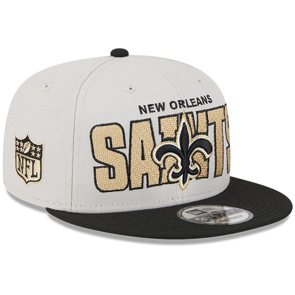 New Orleans Saints New Era NFL 23 Draft 9FIFTY Snapback Hat Stone US Sports HQ