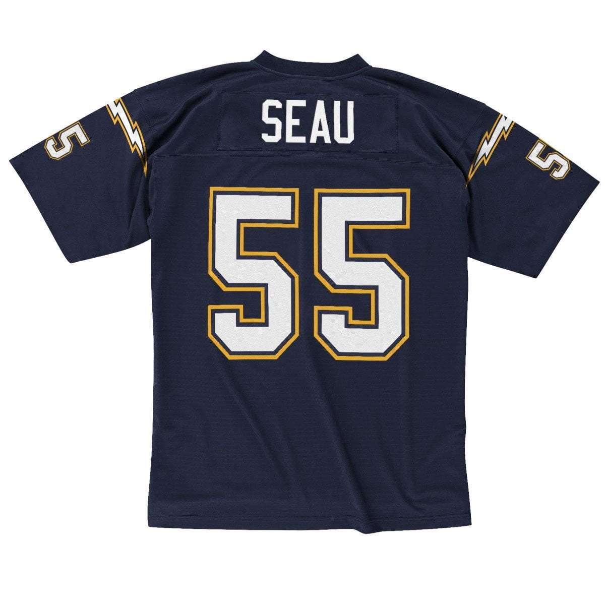 Junior Seau San Diego Chargers Mitchell & Ness NFL Legacy Jersey - Navy