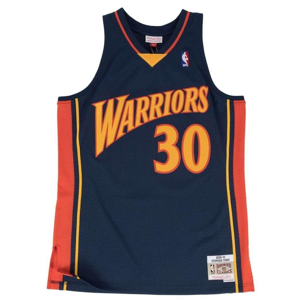 Steph Curry Golden State Warriors Mitchell & Ness NBA Swingman Jersey - Navy