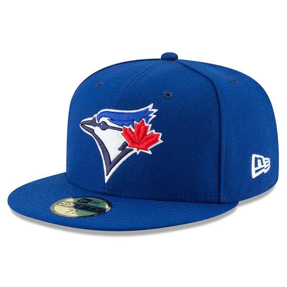 Toronto Blue Jays New Era MLB AC On-Field 59FIFTY Fitted Hat - Blue