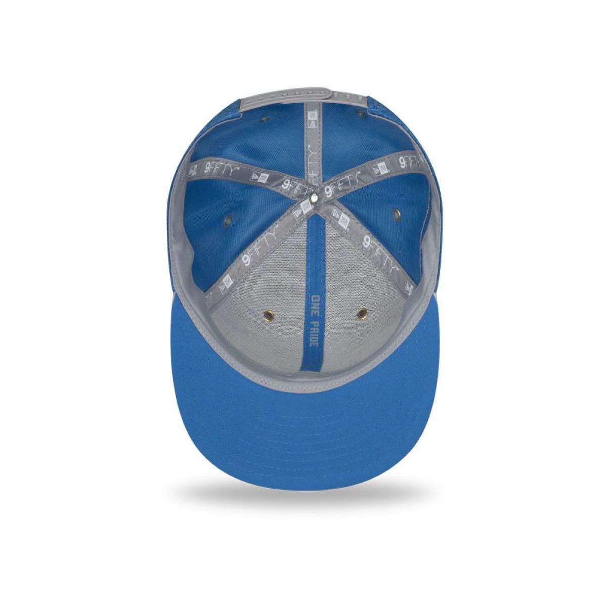 Detroit Lions New Era NFL 2018 Sideline 9FIFTY Snapback Hat - Blue