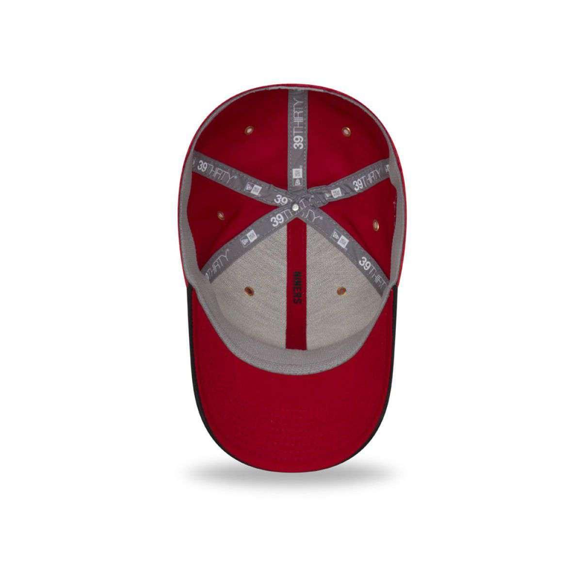 San Francisco 49ers New Era NFL 2018 Sideline 39THIRTY Stretch-Fit Curved Hat - Red