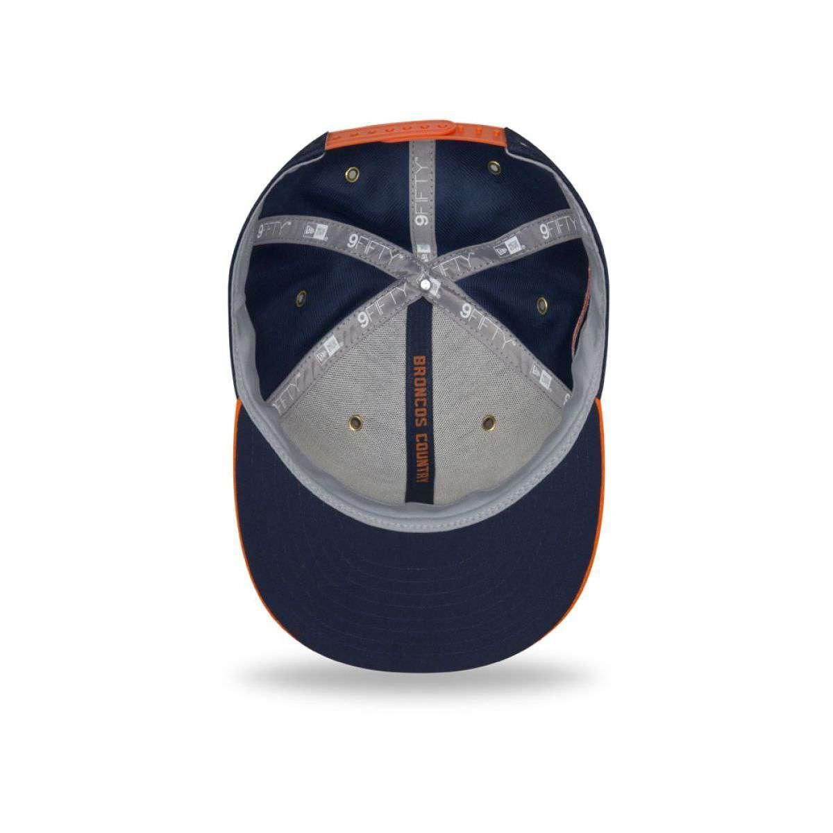 Denver Broncos New Era NFL 2018 Sideline 9FIFTY Snapback Hat - Navy
