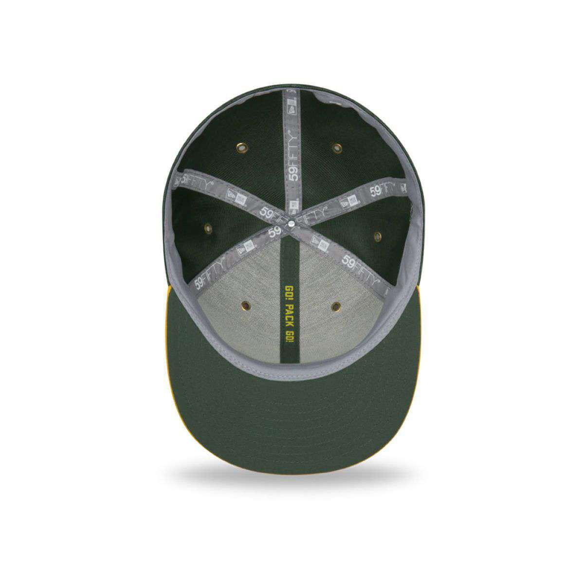 Green Bay Packers New Era NFL 2018 Sideline 59FIFTY Fitted Hat - Green