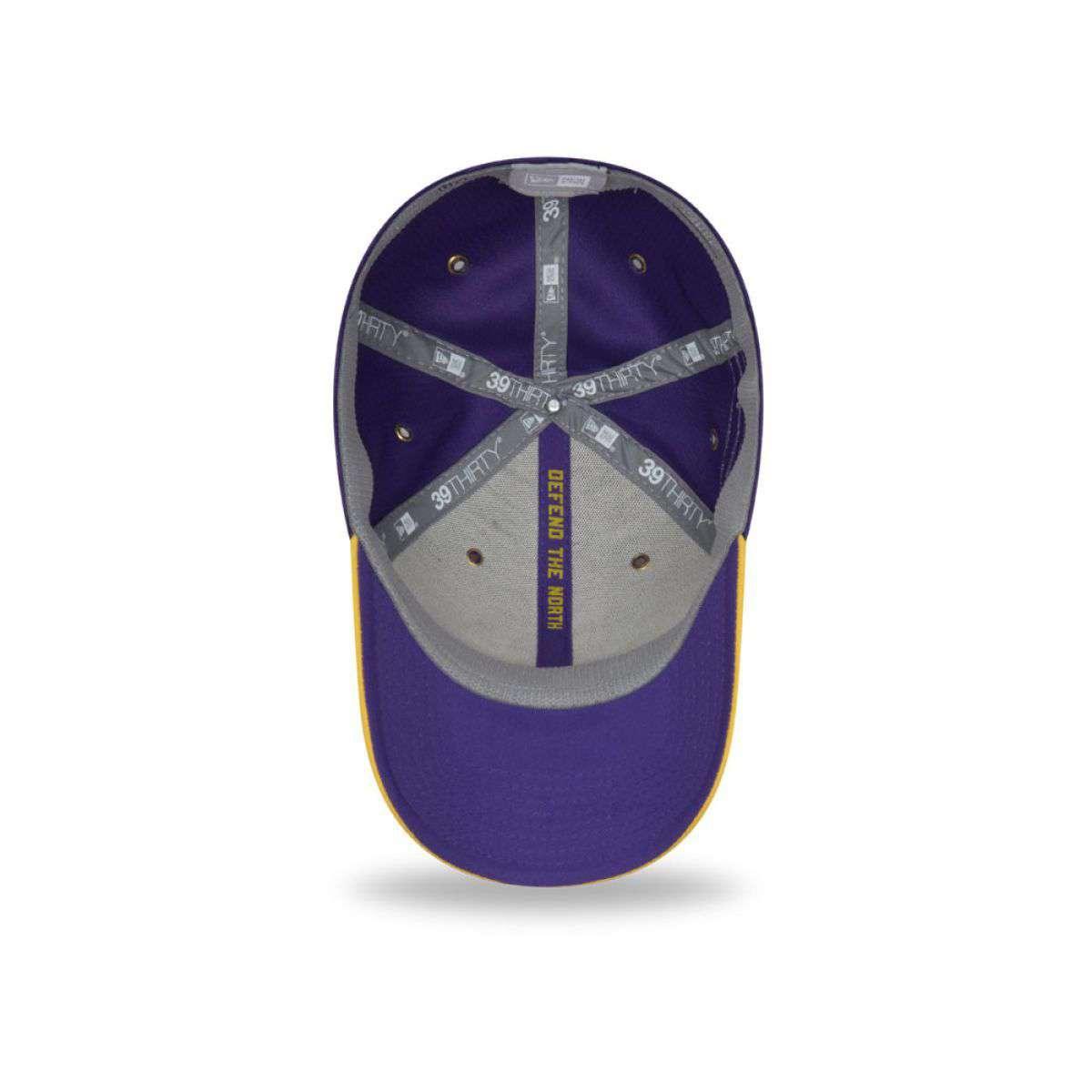 Minnesota Vikings New Era NFL 2018 Sideline 39THIRTY Stretch-Fit Curved Hat - Purple