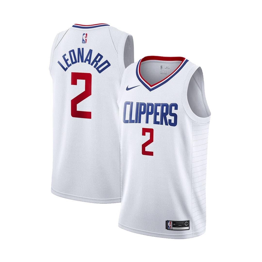 Youths Kawhi Leonard Los Angeles Clippers Nike NBA Association Swingman Jersey - White