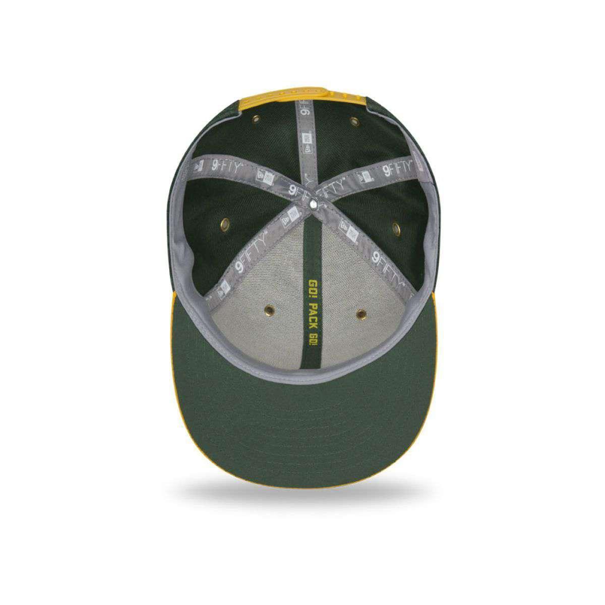 Green Bay Packers New Era NFL 2018 Sideline 9FIFTY Snapback Hat - Green