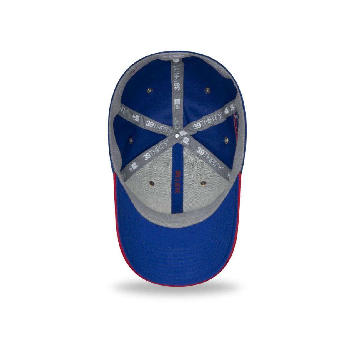 Buffalo Bills New Era NFL 2018 Sideline CC 39THIRTY Stretch-Fit Curved Hat - Blue