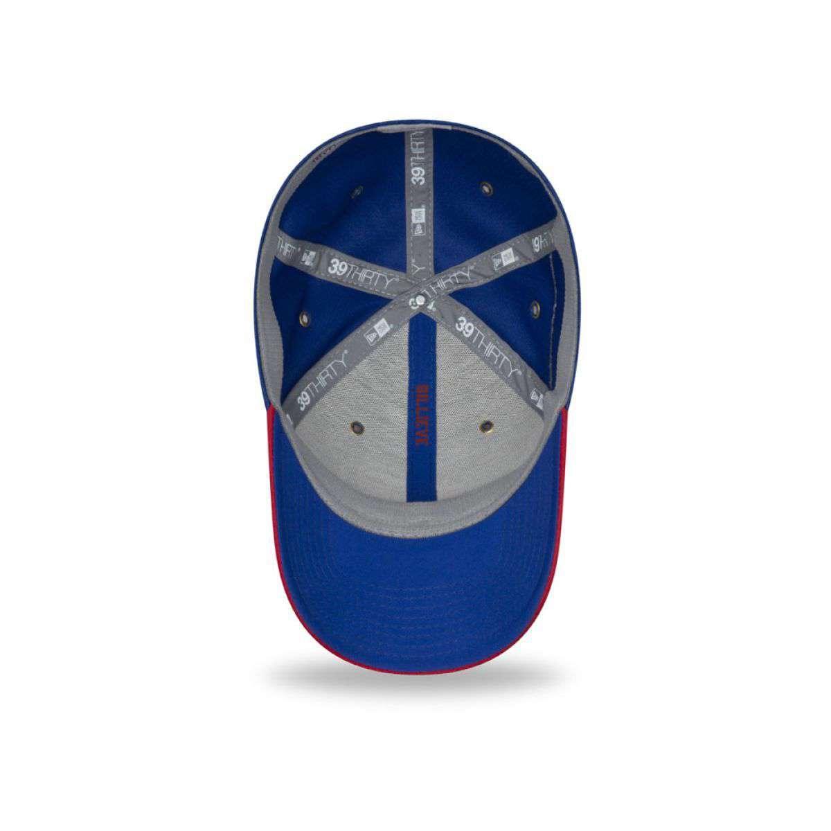 Buffalo Bills New Era NFL 2018 Sideline 39THIRTY Stretch-Fit Curved Hat - Blue