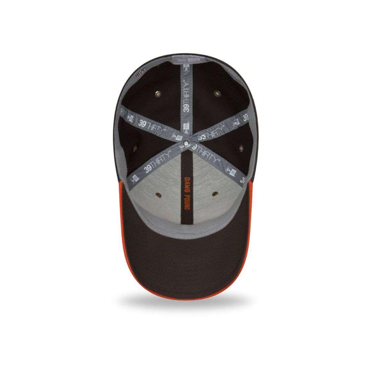 Cleveland Browns New Era NFL 2018 Sideline 39THIRTY Stretch-Fit Curved Hat - Brown