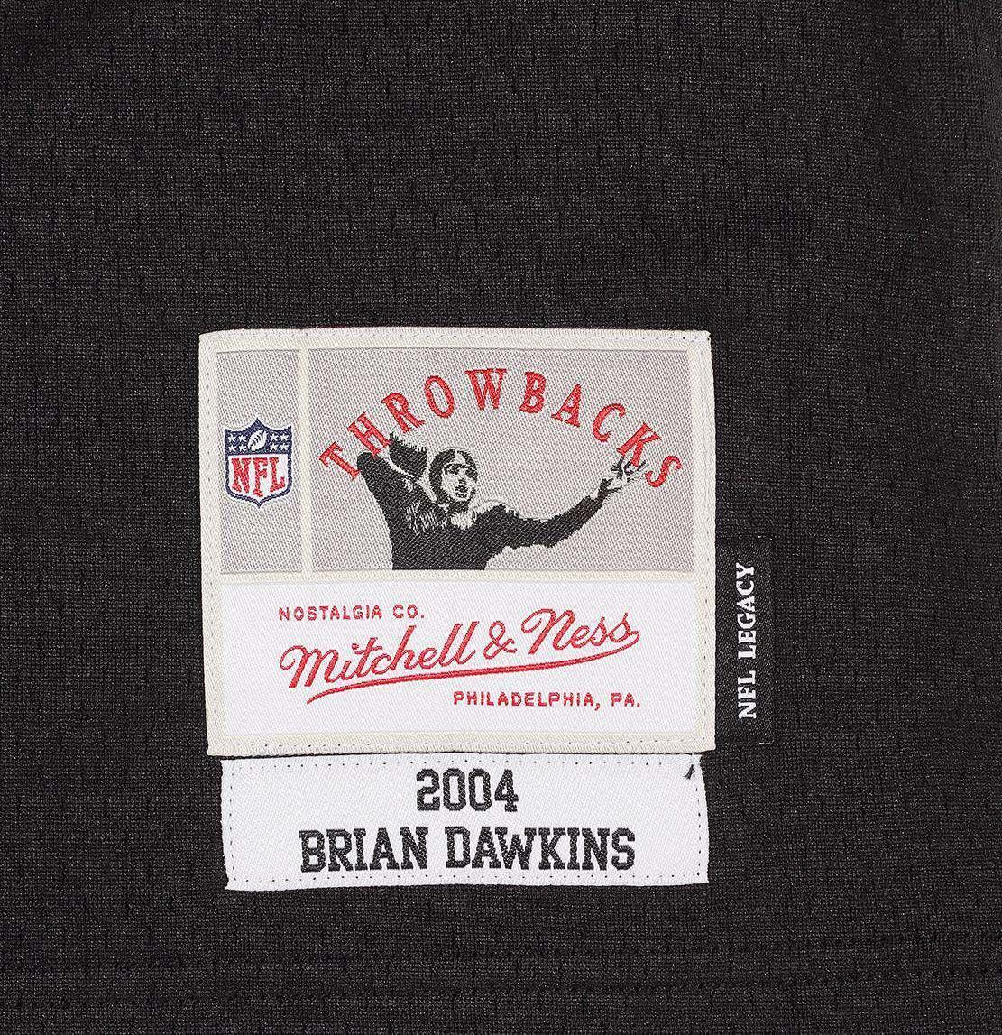 Brian Dawkins Philadelphia Eagles Mitchell & Ness NFL Legacy Jersey - Black