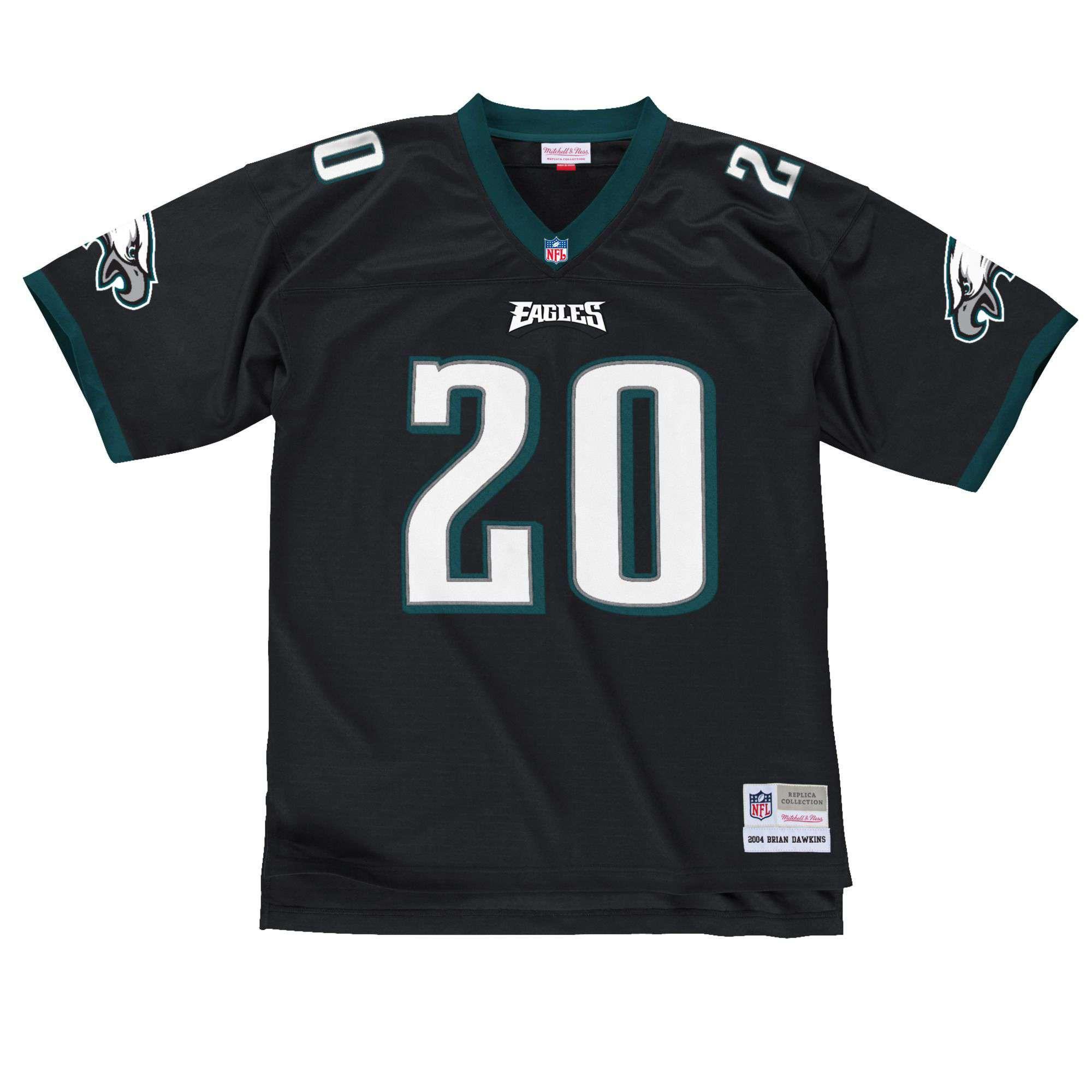 Brian Dawkins Philadelphia Eagles Mitchell & Ness NFL Legacy Jersey - Black