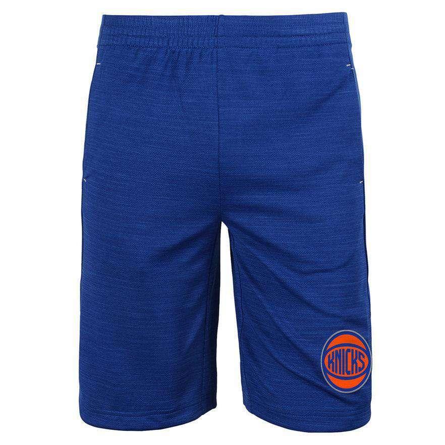 Youths New York Knicks NBA Free Throw Shorts - Blue