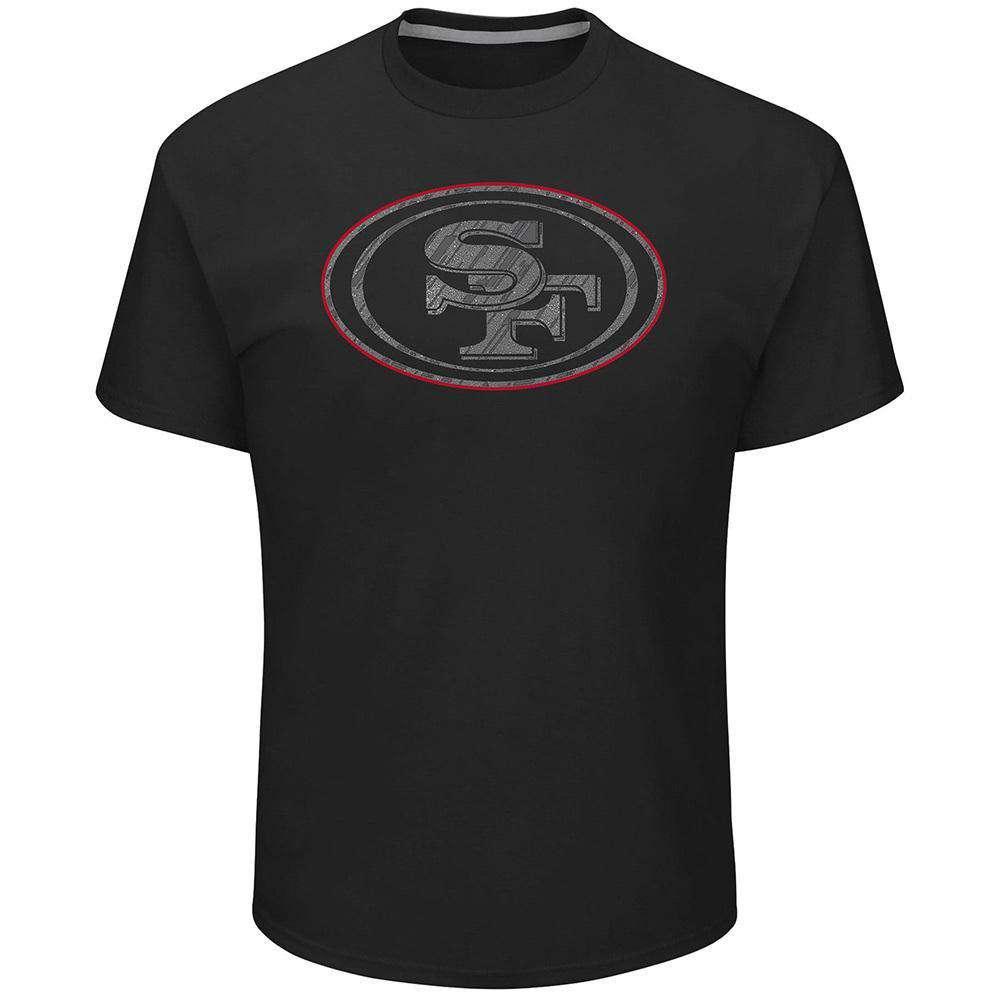 San Francisco 49ers Majestic NFL Primetime T-Shirt - Black