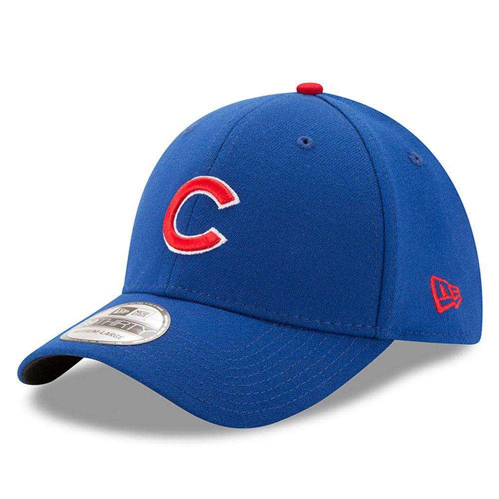 Chicago Cubs New Era MLB Team 39THIRTY Curve Hat - Blue