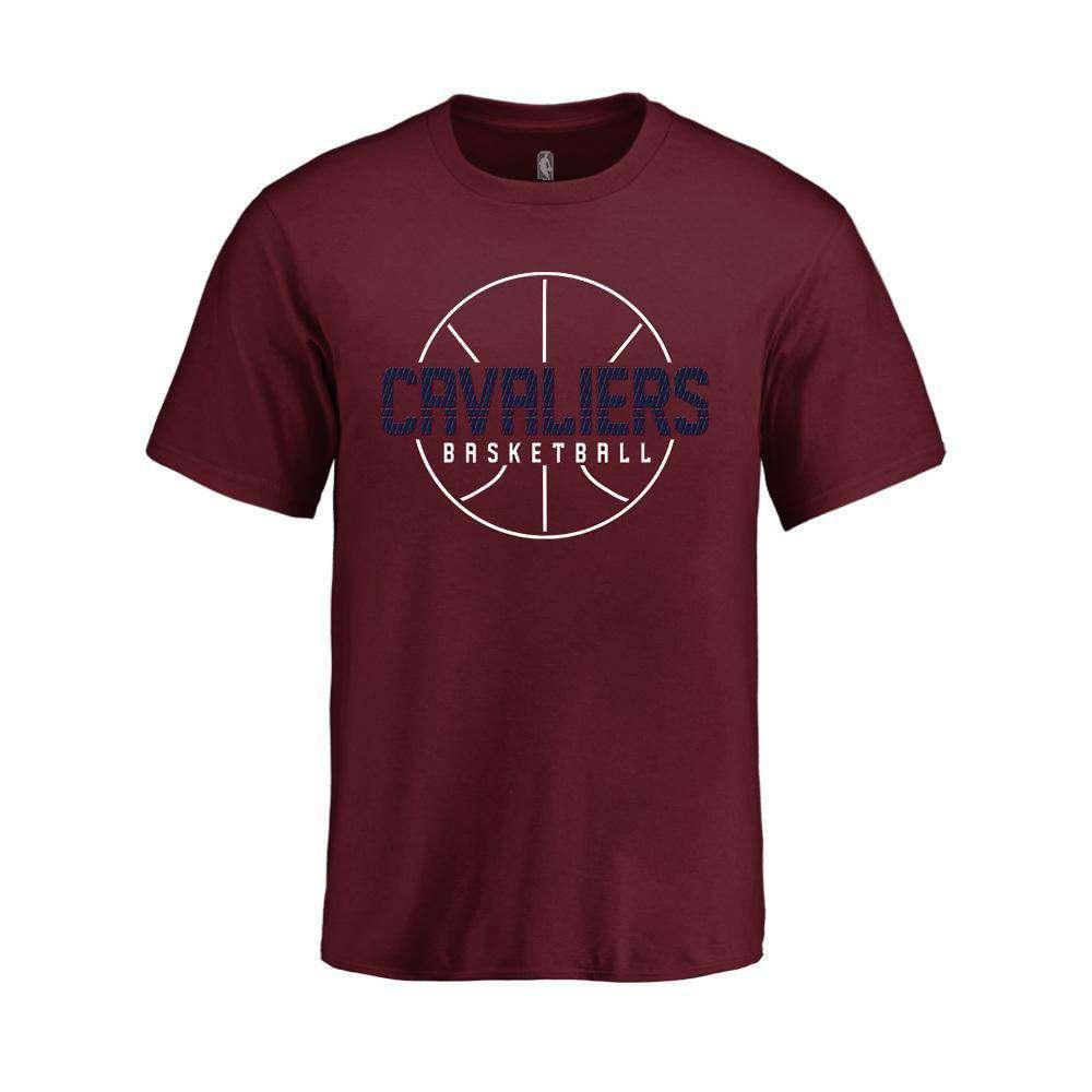 Youths Cleveland Cavaliers Outerstuff Ultra NBA Logo T-Shirt - Wine