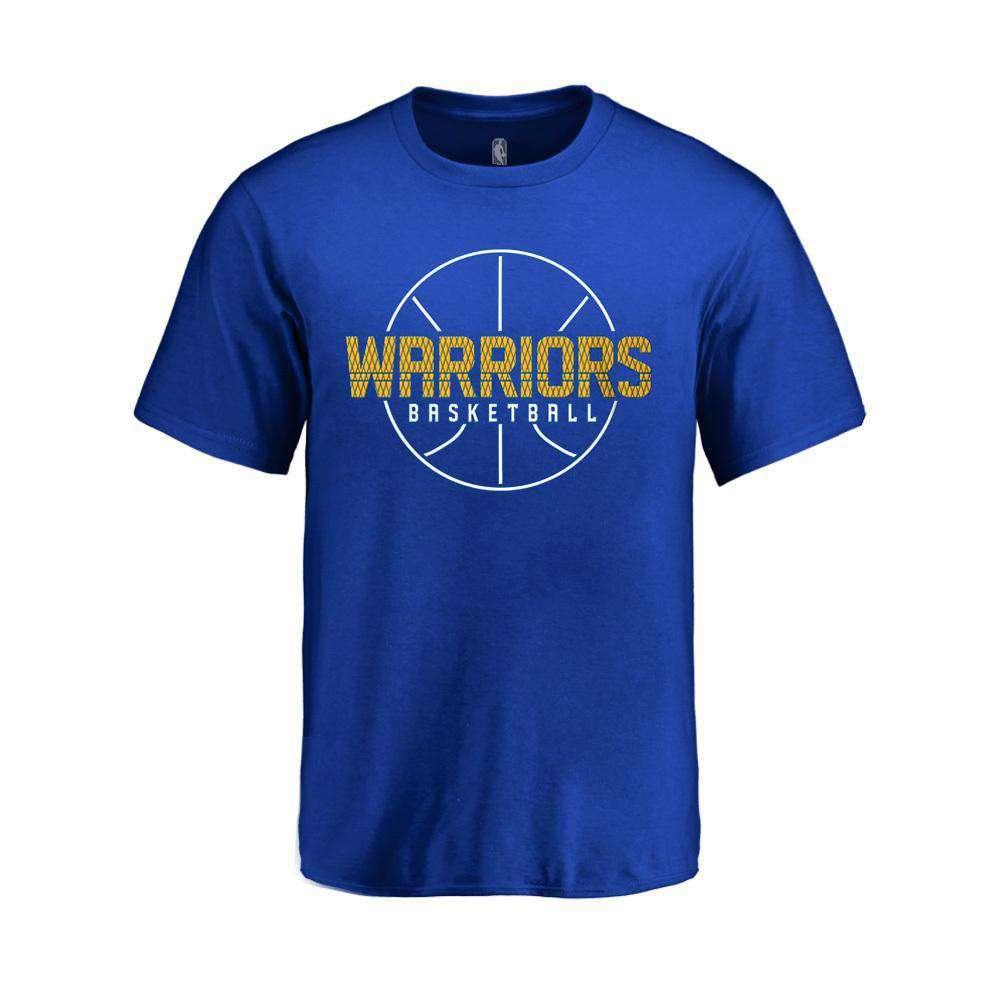 Youths Golden State Warriors Outerstuff Ultra NBA Logo T-Shirt - Blue