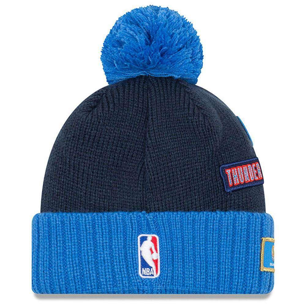 Oklahoma City Thunder New Era NBA 2018 NBA Draft Knit Beanie - Navy