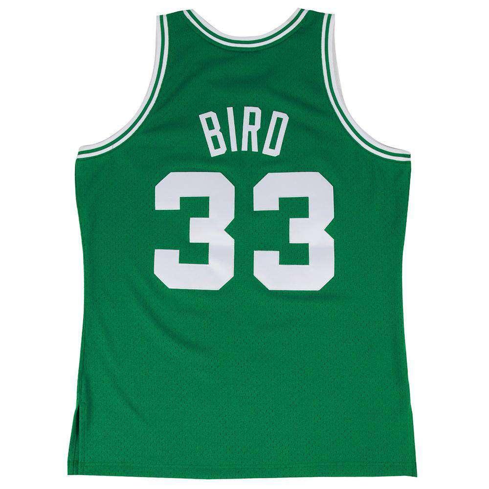 Larry Bird Boston Celtics Mitchell & Ness NBA Swingman Jersey - Green