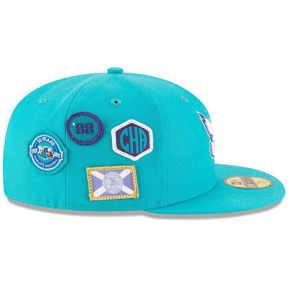 Charlotte Hornets New Era NBA 2018 NBA Draft 9FIFTY Snapback Hat - Teal