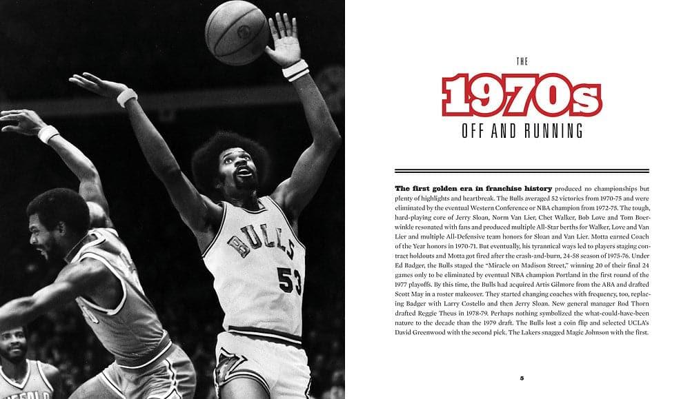 The Chicago Tribune Chicago Bulls Decade-by-Decade History NBA Hardcover Book