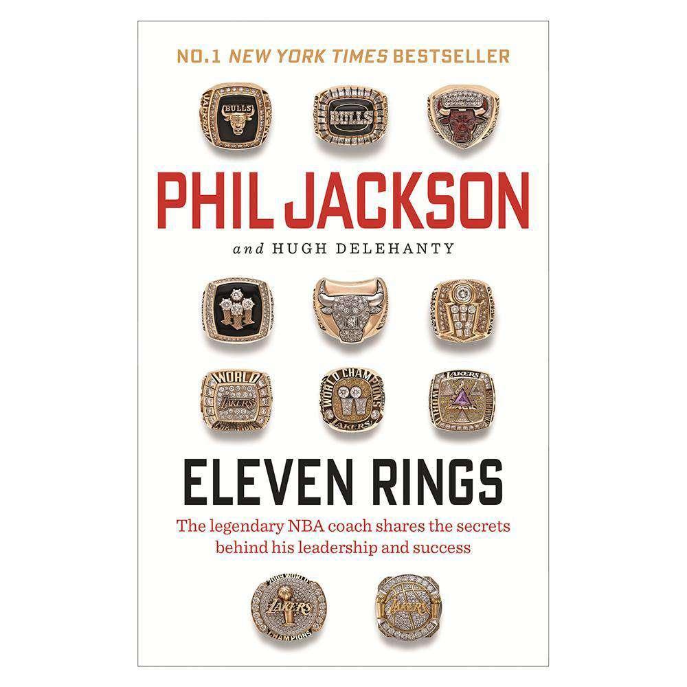 Eleven Rings by Phil Jackson NBA Paperback Book