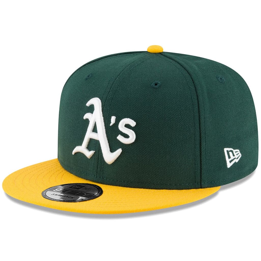 Oakland Athletics New Era MLB Team Basic 9FIFTY Snapback Hat - Green
