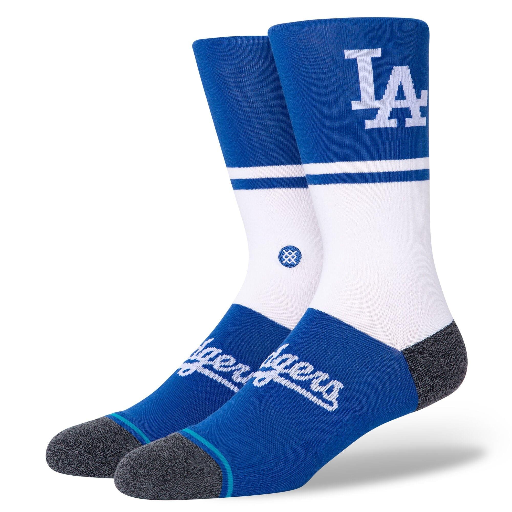 Los Angeles Dodgers Stance MLB Colour Block Crew Socks