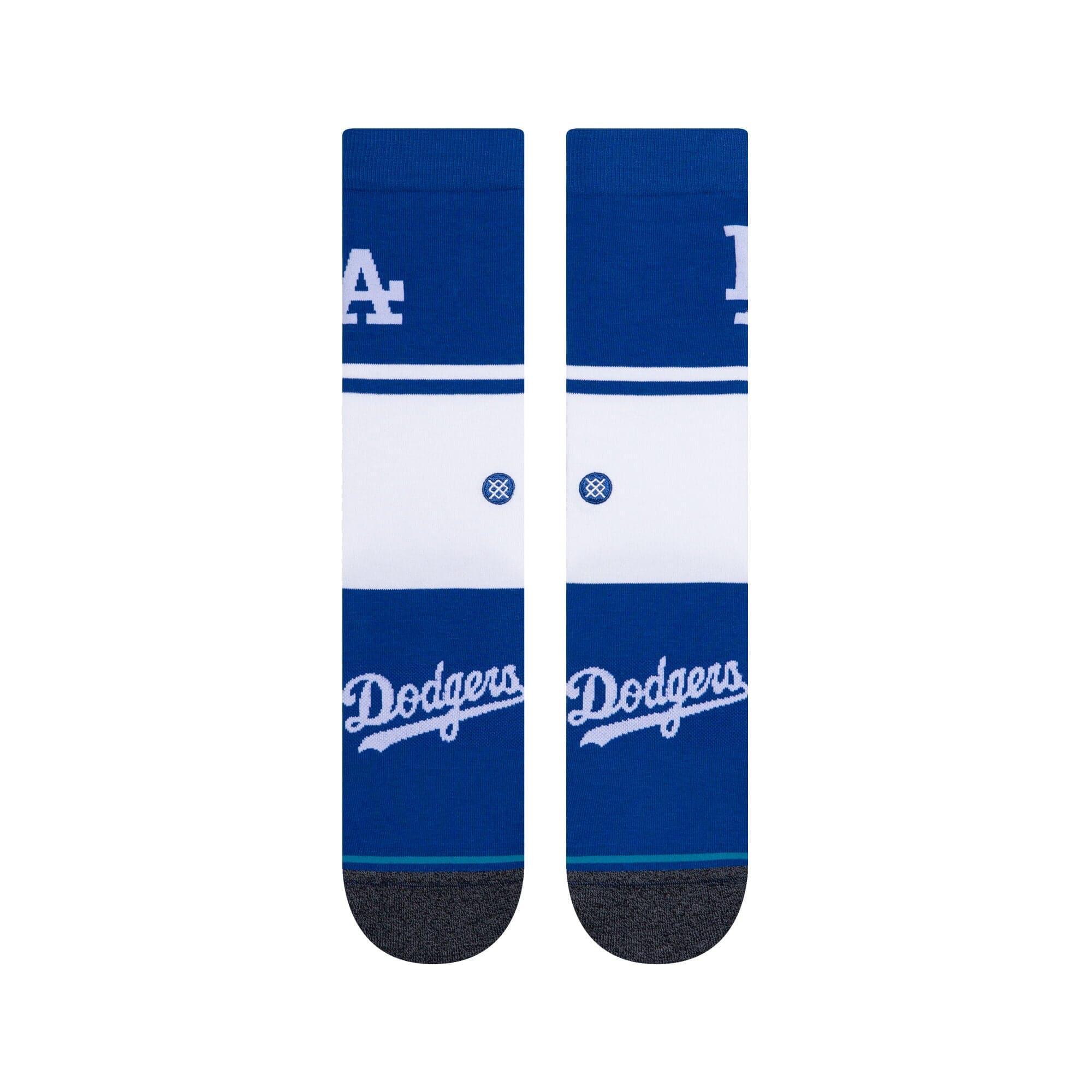 Los Angeles Dodgers Stance MLB Colour Block Crew Socks
