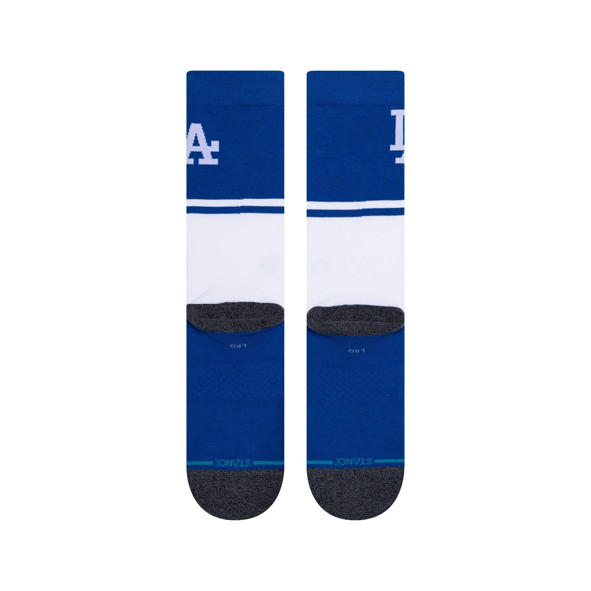 Los Angeles Dodgers Stance MLB Colour Block Crew Socks