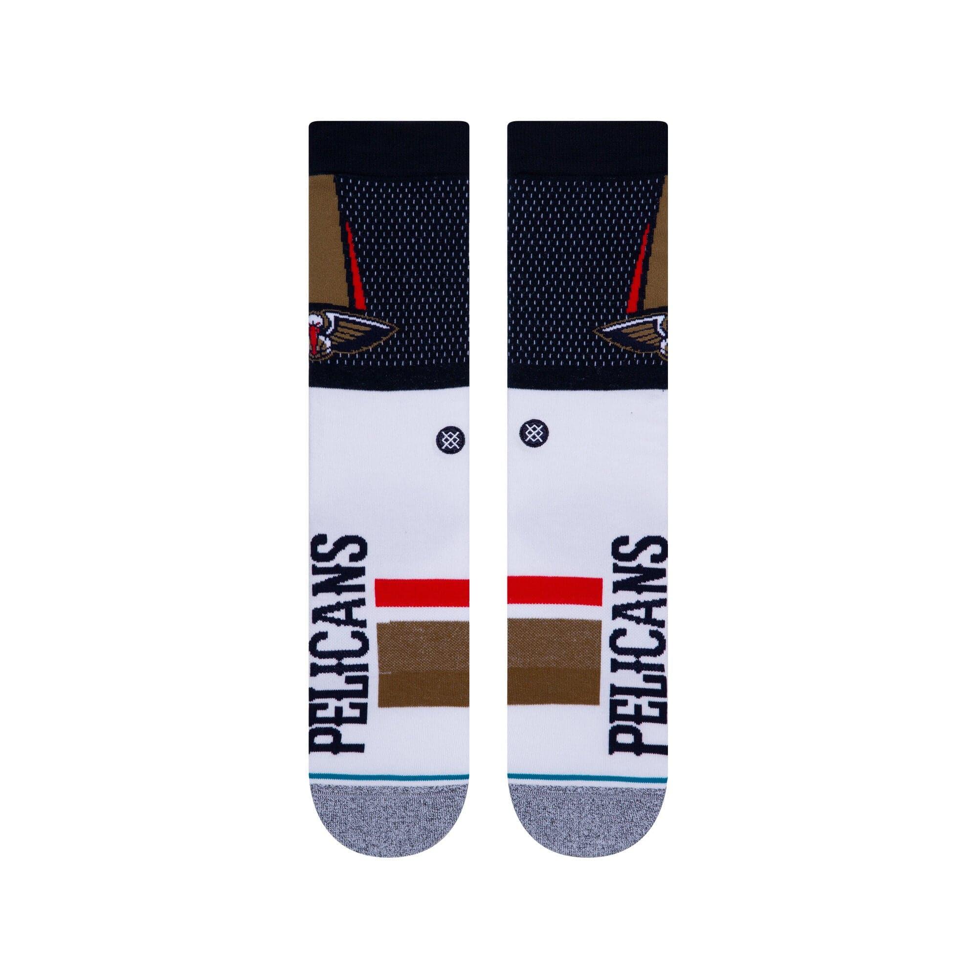 New Orleans Pelicans Stance NBA Shortcut 2 Crew Socks - Navy