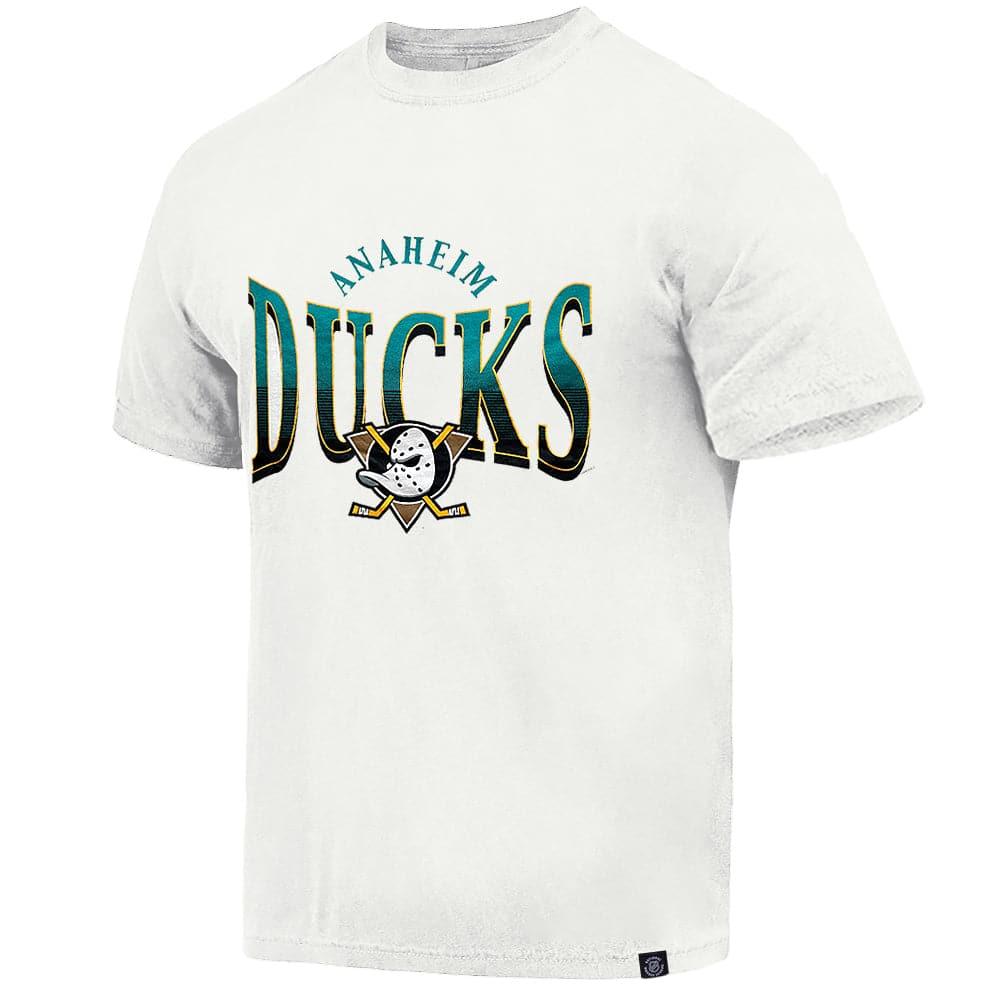 Anaheim Mighty Ducks NHL State Arch Vintage T-Shirt - Vintage White
