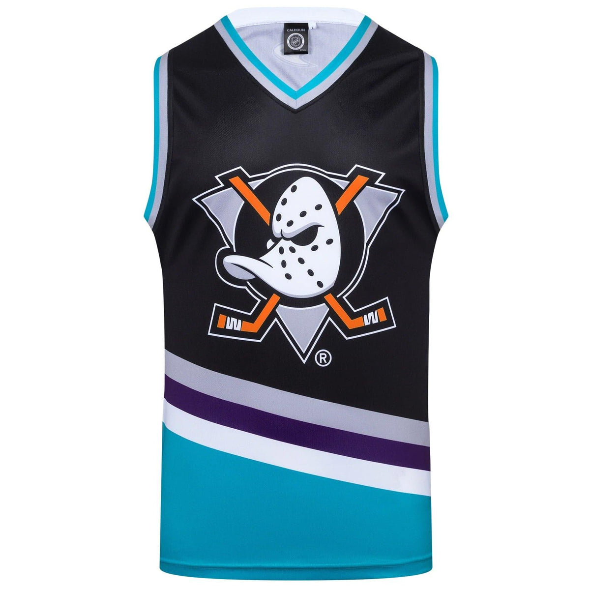 Anaheim Mighty Ducks Bench Clearers NHL Retro Alt Jersey Tank