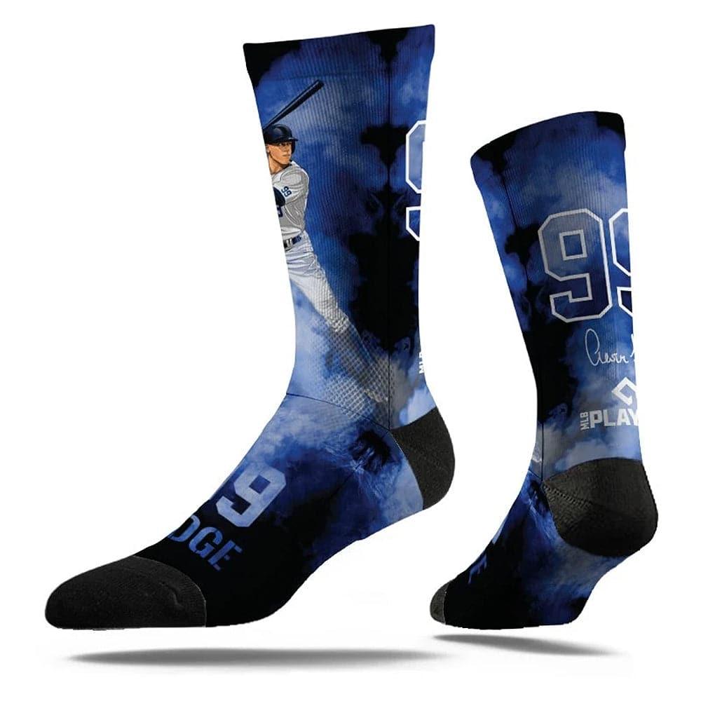 Aaron Judge New York Yankees Strideline MLB Fog Classic Crew Socks - Black