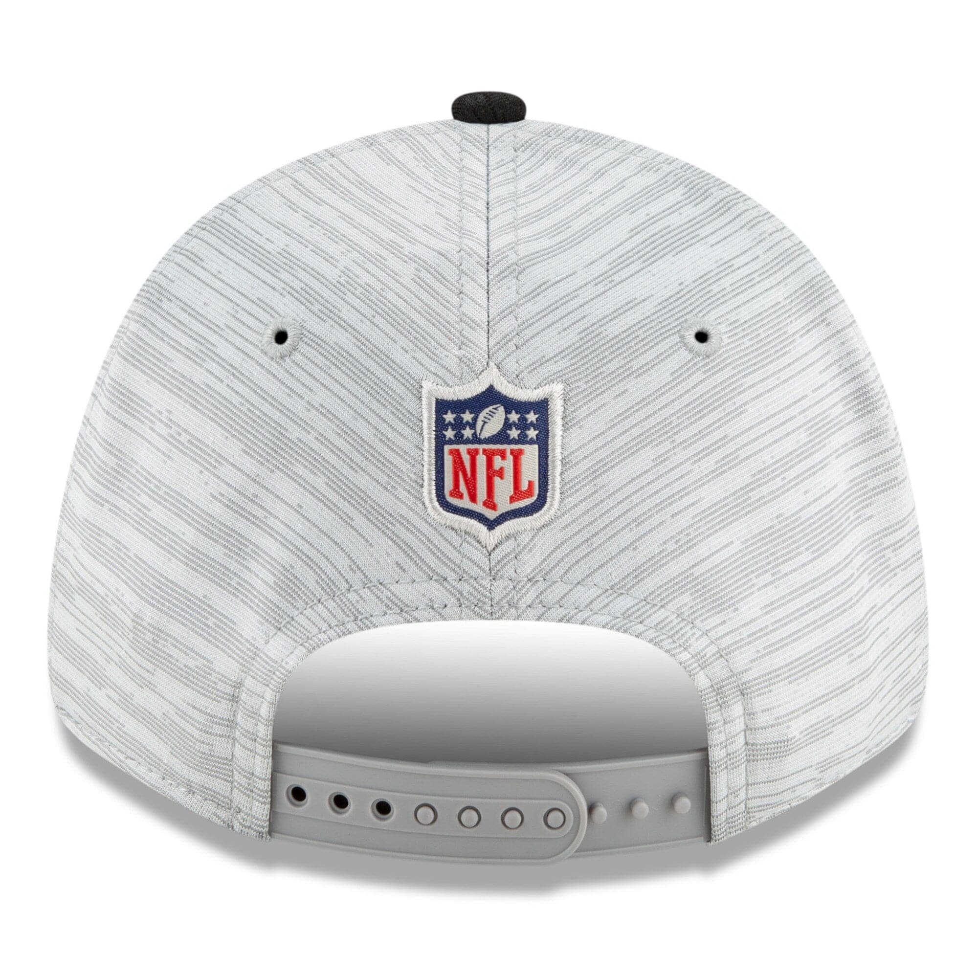 Atlanta Falcons New Era NFL 2021 Training Camp 9FORTY Curve Stretch Snapback Hat - Grey
